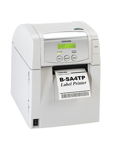 Impressora de etiquetas de secretária (caixa plástica) TOSHIBA 4" 300dpi